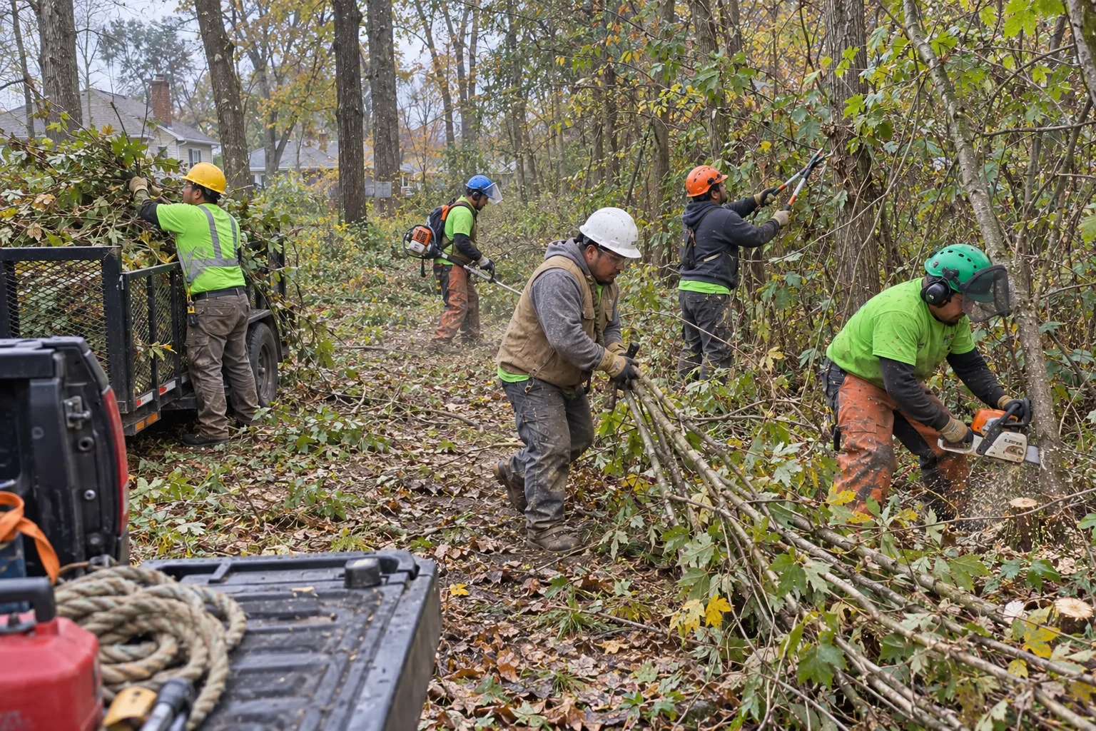Lot clearing service
