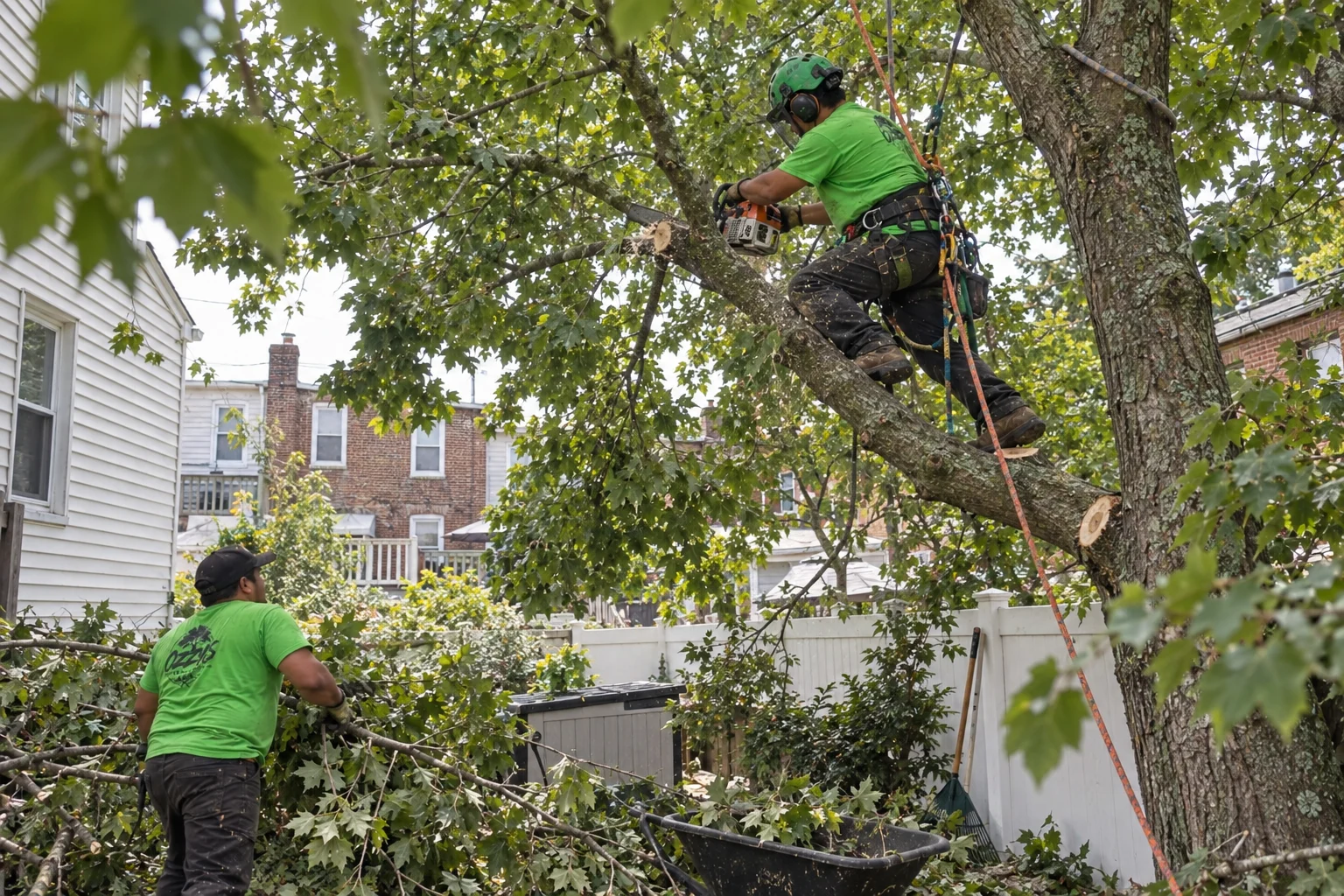Tree trimming service